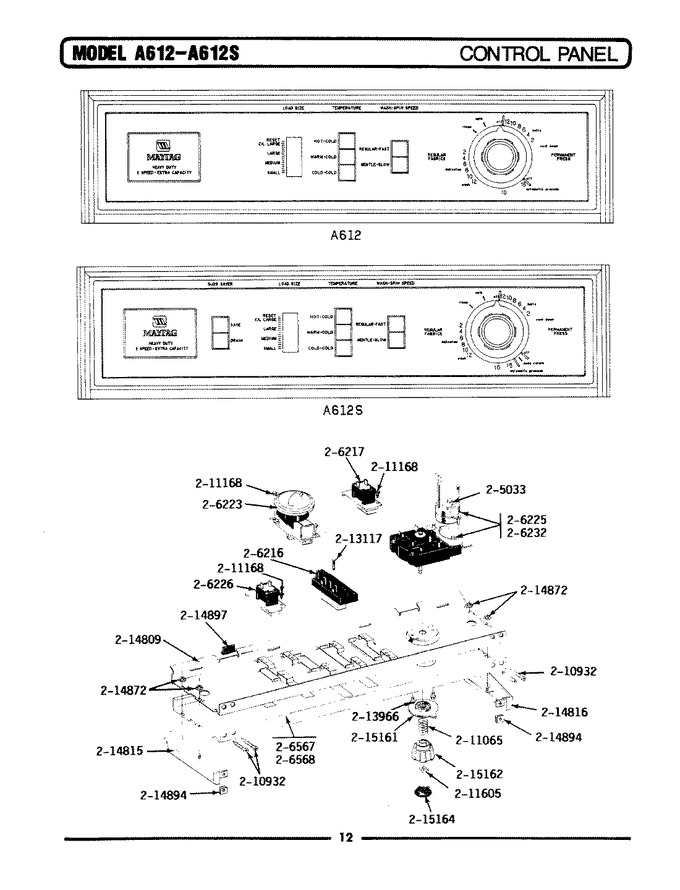 Diagram for LA612