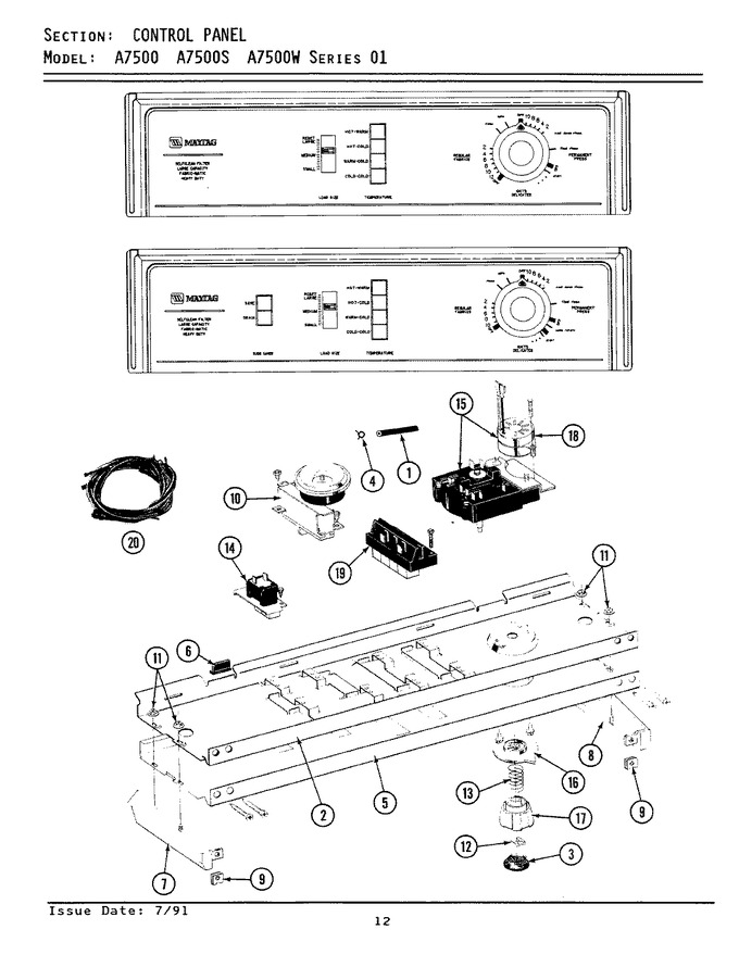 Diagram for GA7500