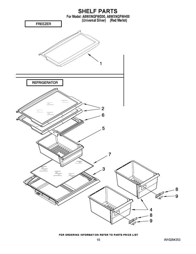 Diagram for A8WXNGFWD00