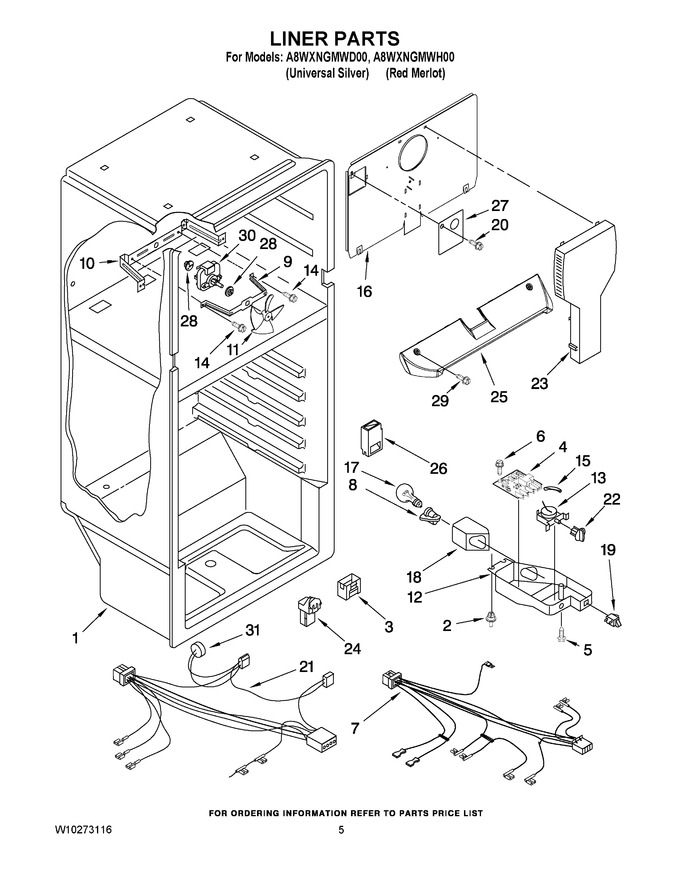 Diagram for A8WXNGMWH00