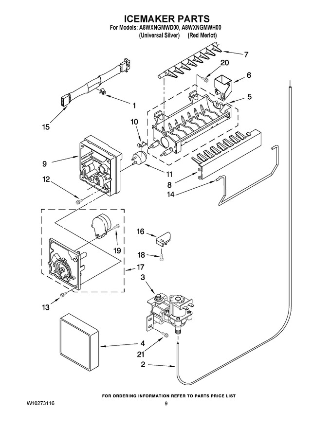 Diagram for A8WXNGMWH00
