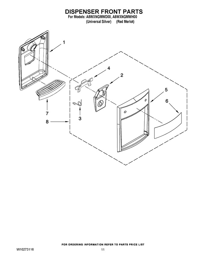 Diagram for A8WXNGMWH00