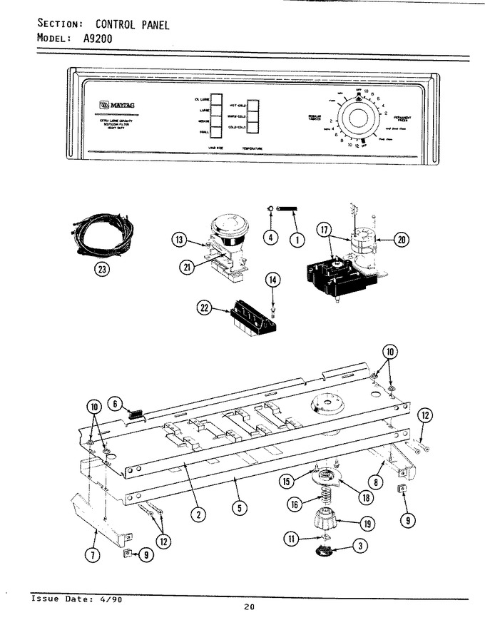 Diagram for LA9200