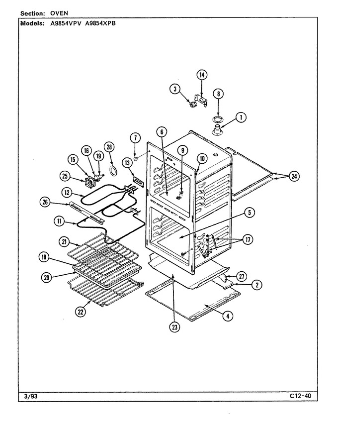Diagram for A9854XPB