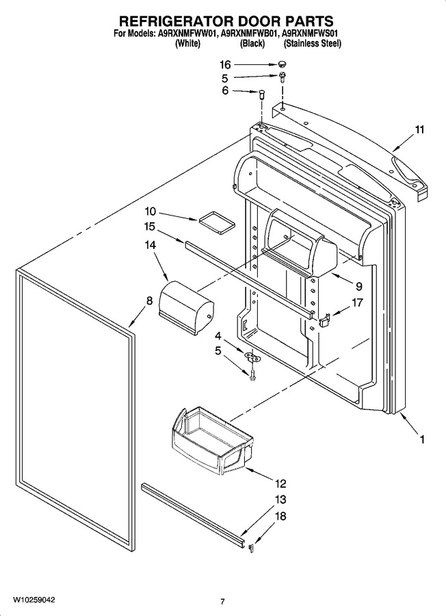 Diagram for A9RXNMFWB01