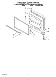 Diagram for 06 - Freezer Door Parts