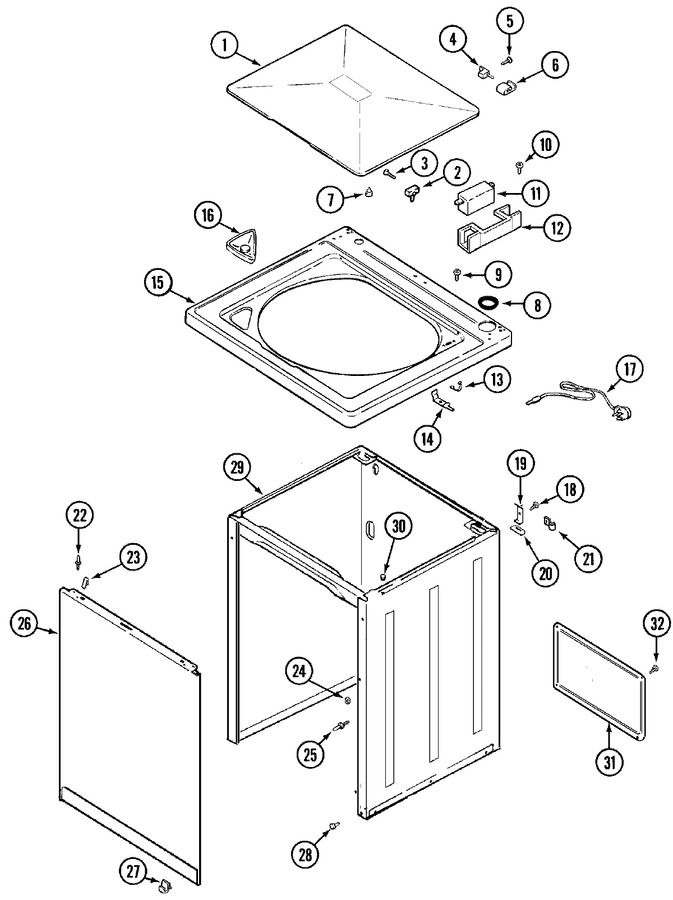 Diagram for CW20T6WC