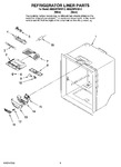 Diagram for 02 - Refrigerator Liner Parts
