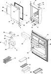 Diagram for 08 - Refrigerator Door