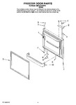 Diagram for 05 - Freezer Door Parts