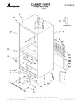 Diagram for 01 - Cabinet Parts
