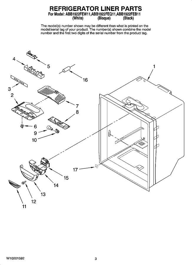 Diagram for ABB1922FEB11