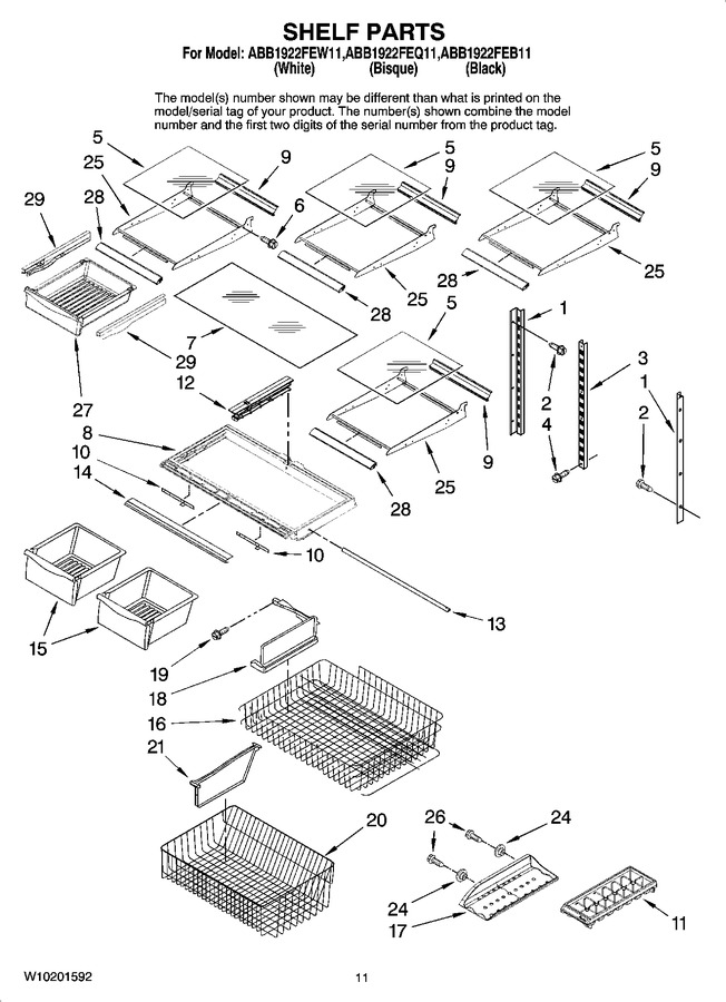 Diagram for ABB1922FEQ11