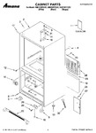 Diagram for 01 - Cabinet Parts