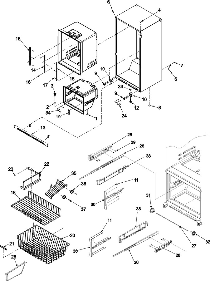 Diagram for ABB2524DES