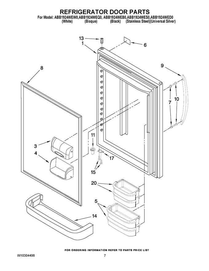 Diagram for ABB1924WED0