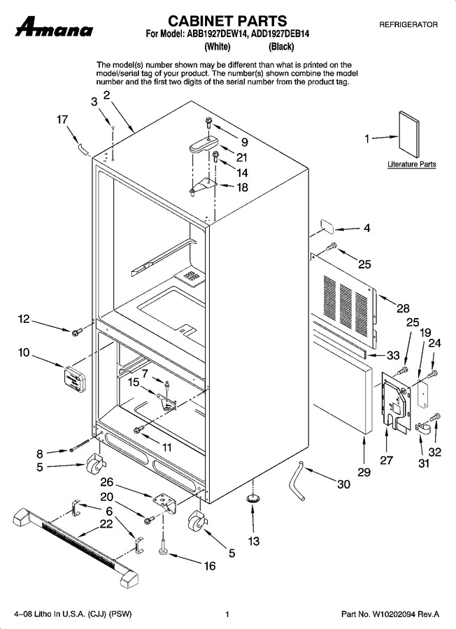 Diagram for ADD1927DEB14