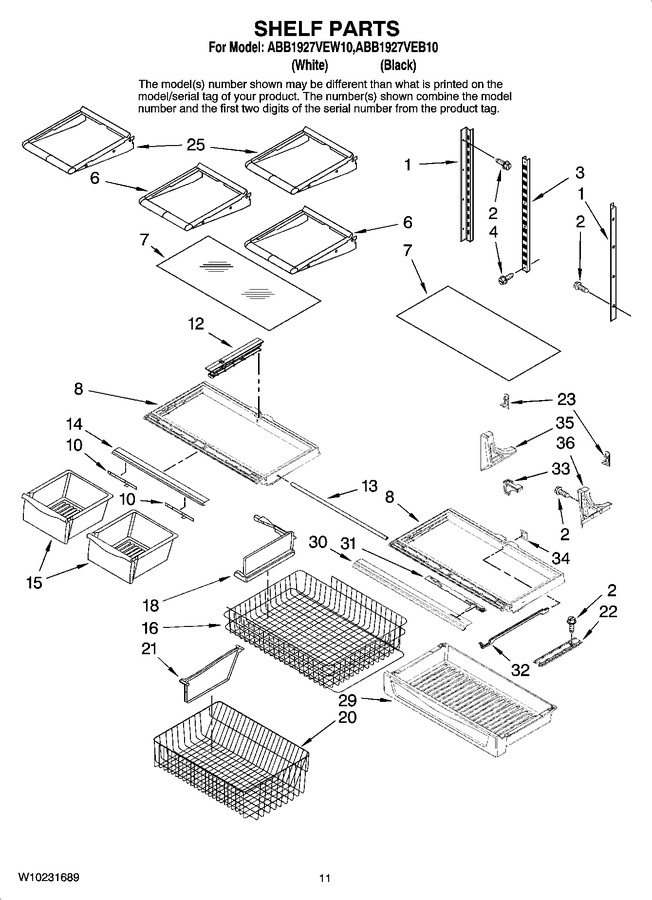 Diagram for ABB1927VEW10