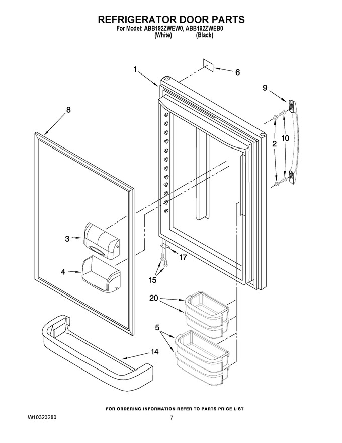 Diagram for ABB192ZWEB0
