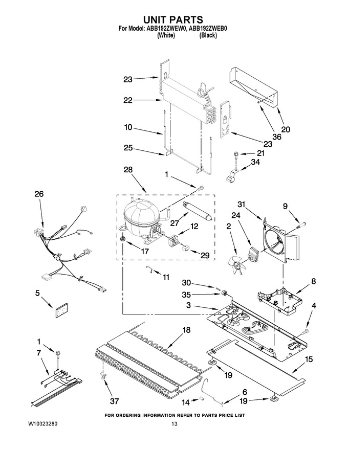 Diagram for ABB192ZWEB0