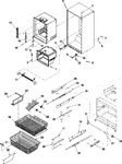 Diagram for 06 - Interior Cabinet & Freezer Shelving