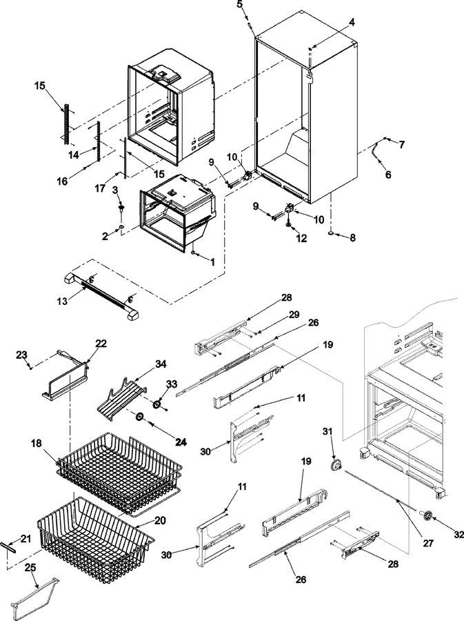 Diagram for ABR2527FES (BOM: ABR2527FEx0)