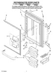 Diagram for 05 - Refrigerator Door Parts