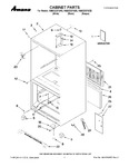 Diagram for 01 - Cabinet Parts