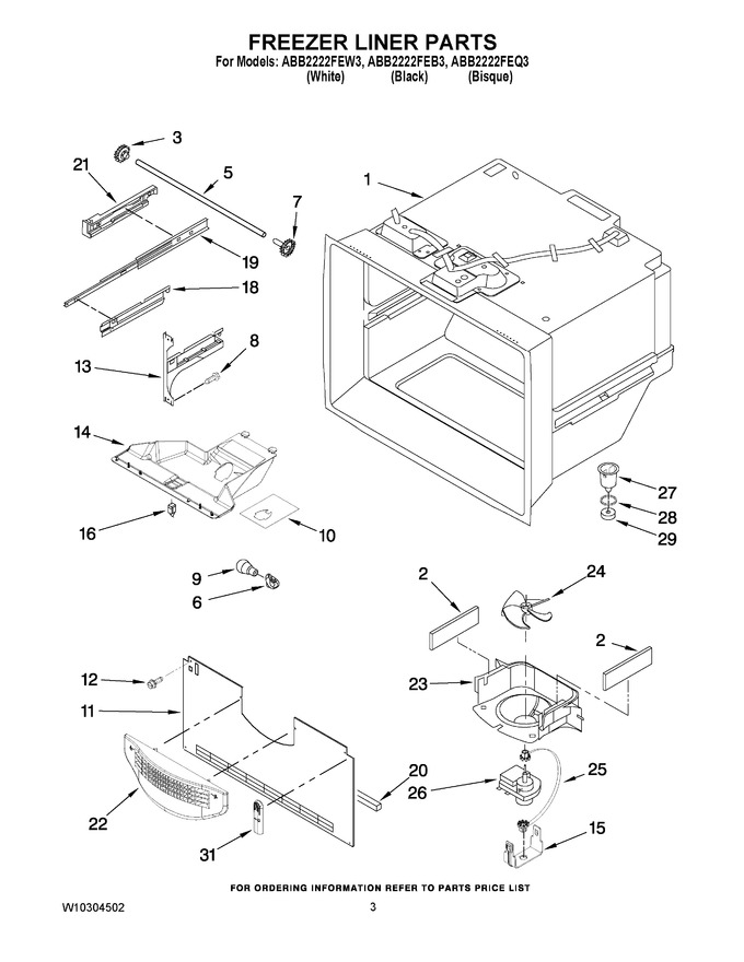 Diagram for ABB2222FEW3