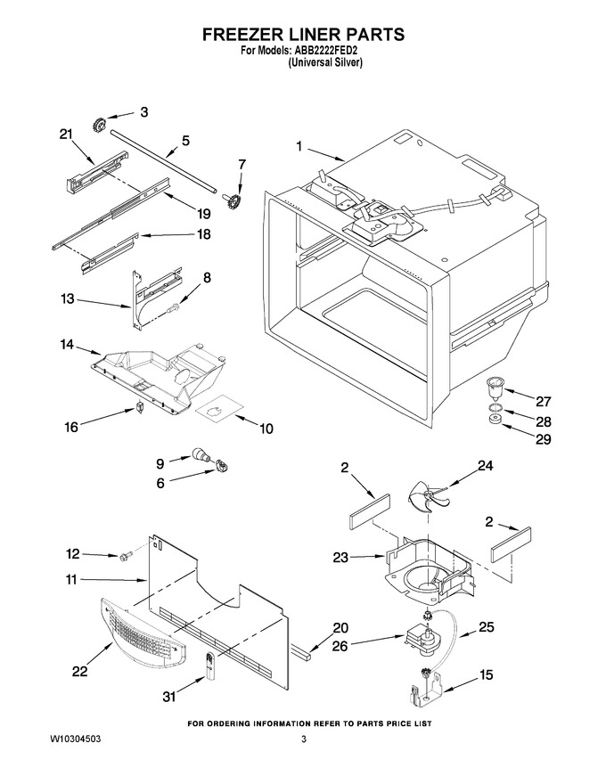 Diagram for ABB2222FED2