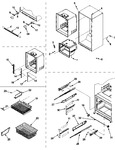 Diagram for 06 - Interior Cabinet & Freezer Shelving