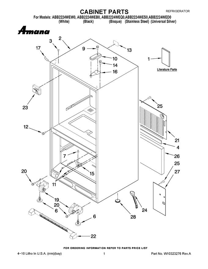 Diagram for ABB2224WEB0