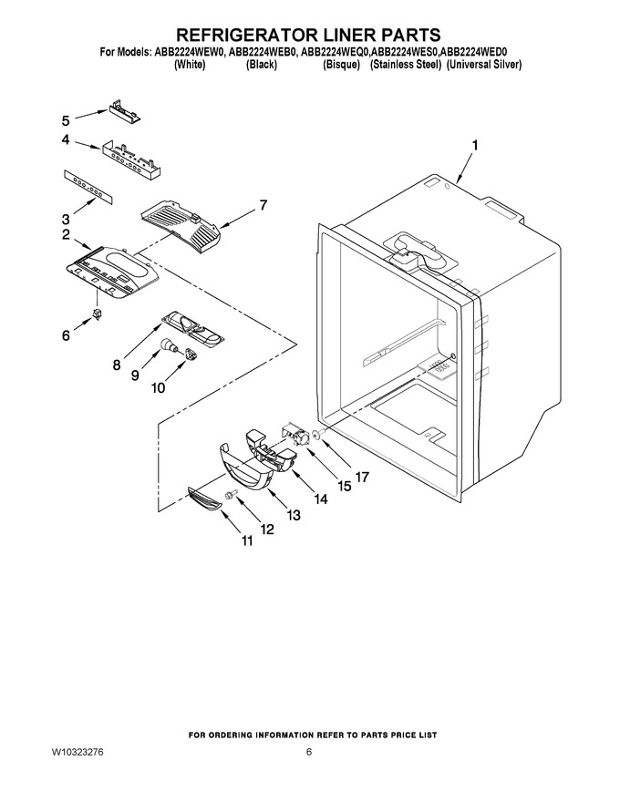 Diagram for ABB2224WES0