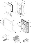 Diagram for 08 - Refrigerator Door