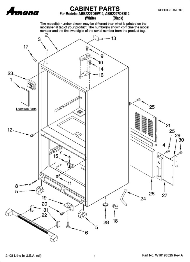 Diagram for ABB2227DEB14
