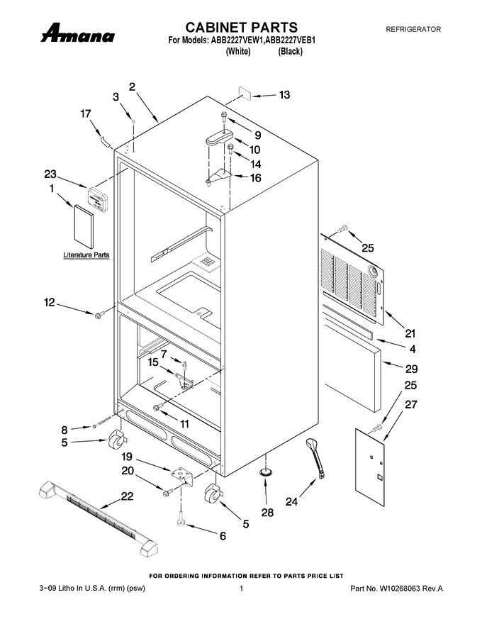 Diagram for ABB2227VEW1