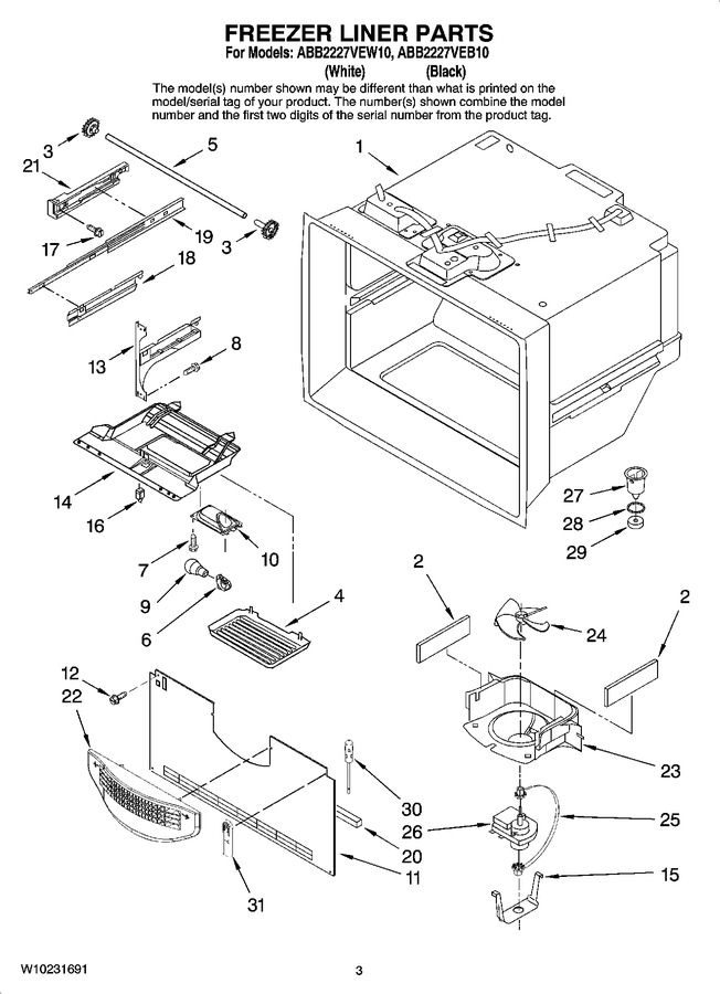 Diagram for ABB2227VEB10
