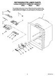 Diagram for 04 - Refrigerator Liner Parts