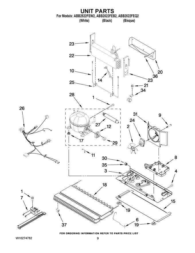 Diagram for ABB2522FEW2