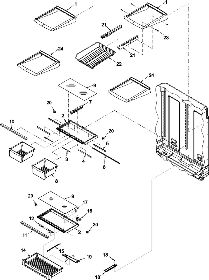 Diagram for ABB2527DEW