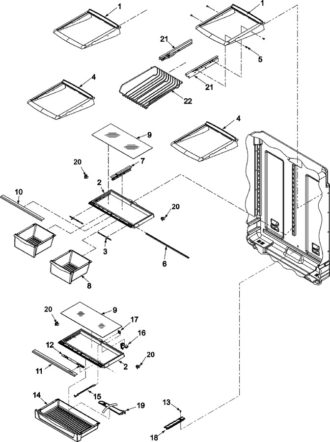 Diagram for ABB2527DEW (BOM: ABB2527DEx2)