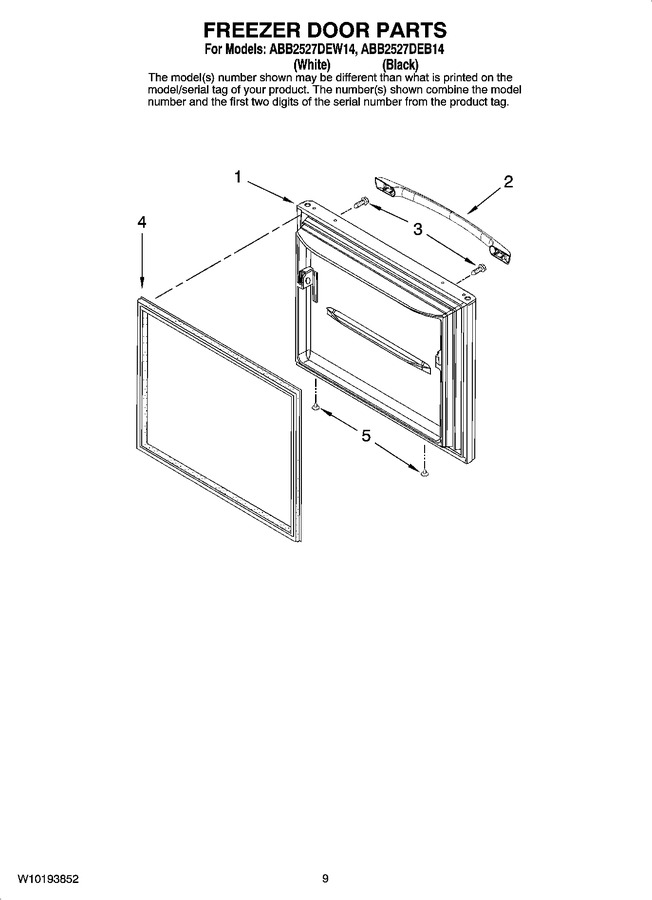 Diagram for ABB2527DEB14