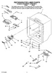 Diagram for 02 - Refrigerator Liner Parts
