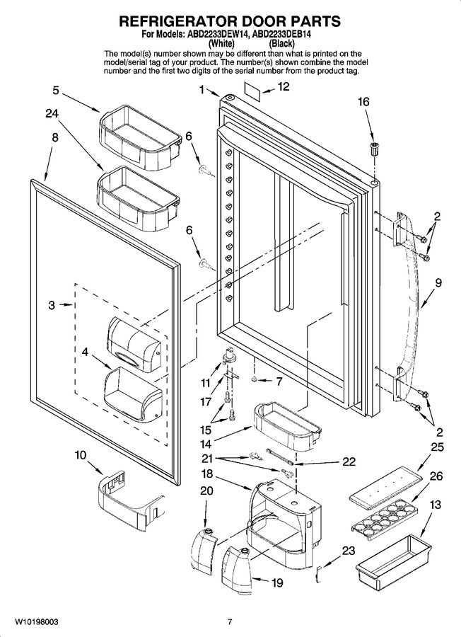 Diagram for ABD2233DEB14