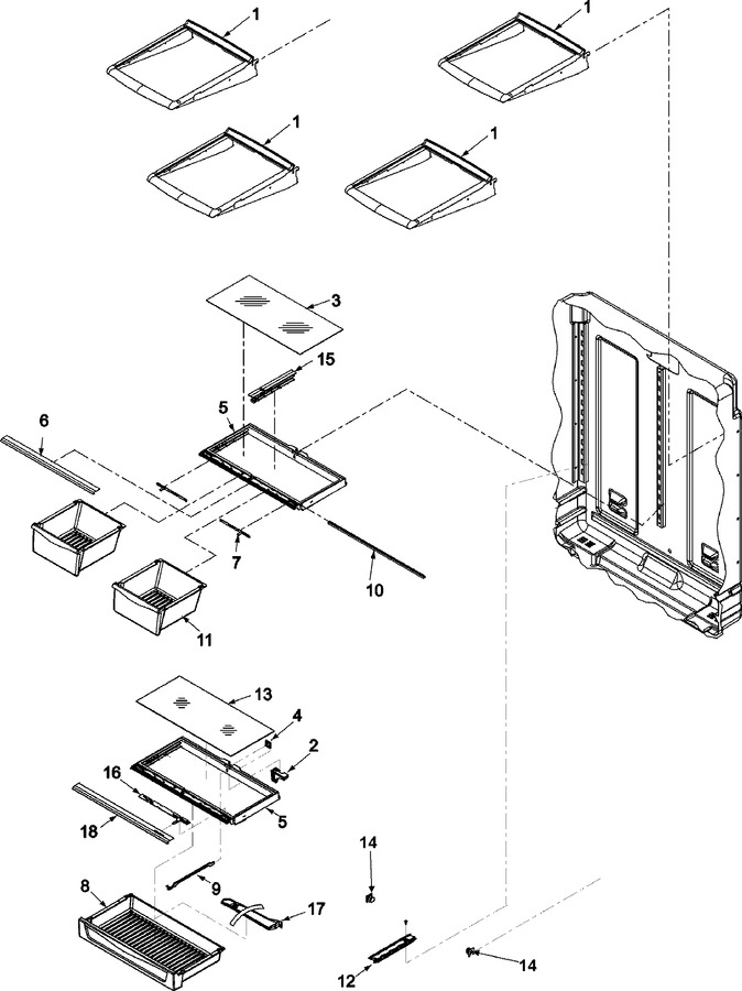 Diagram for ABD2533DEB (BOM: ABD2533DEx2)