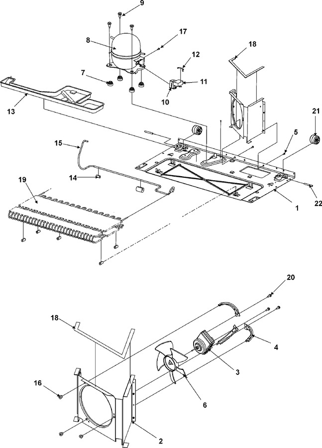 Diagram for AFD2535FES (BOM: AFD2535FES0)