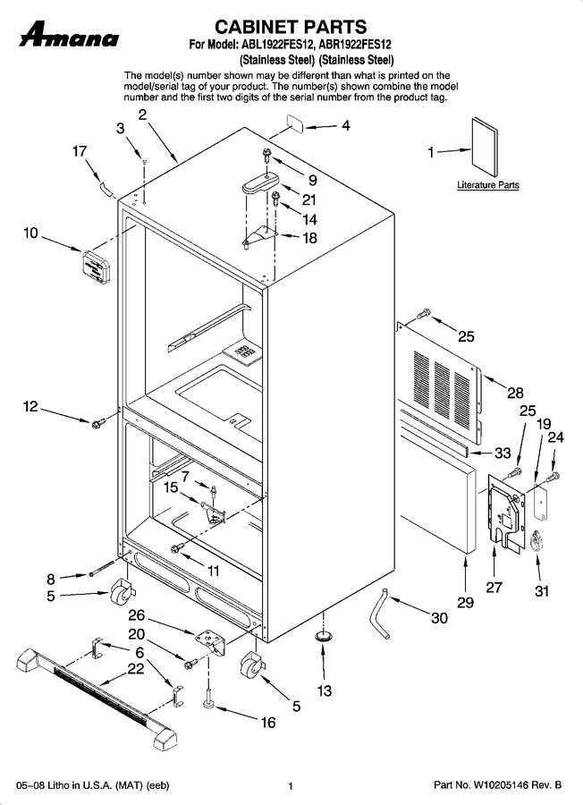 Diagram for ABL1922FES12