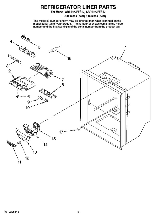 Diagram for ABL1922FES12