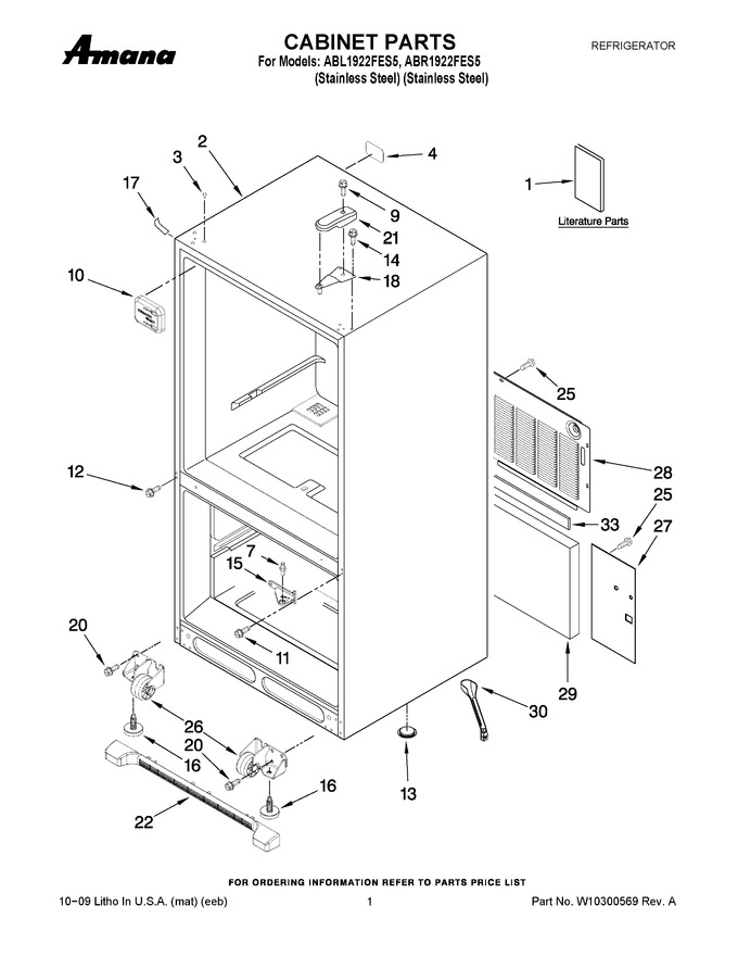 Diagram for ABR1922FES5