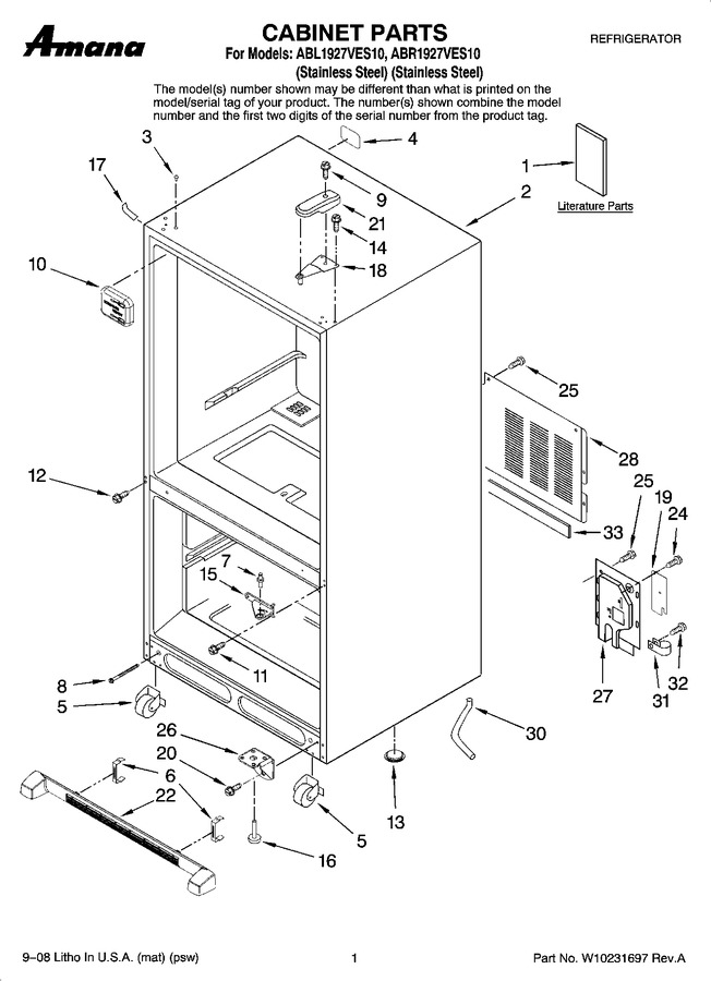 Diagram for ABL1927VES10